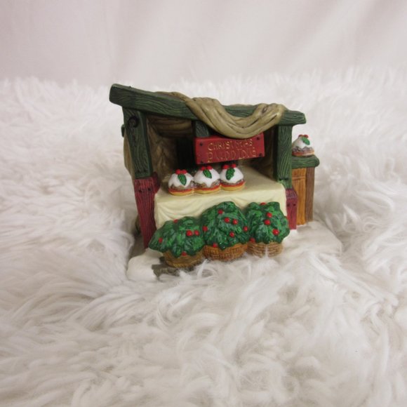 Deptartment 56 Christmas Pudding Costermonger #58408 *Pudding Stand Only* - Picture 6 of 10